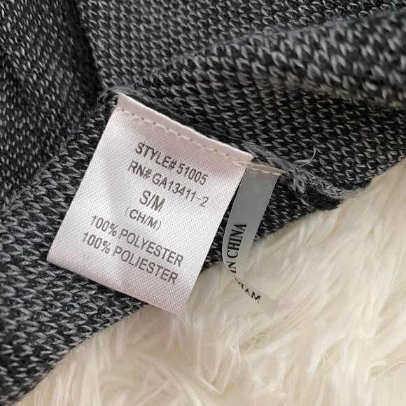 Staccato Free Flow Geometric Pattern Cardigan | Gray | Size Small - Picture 4 of 7